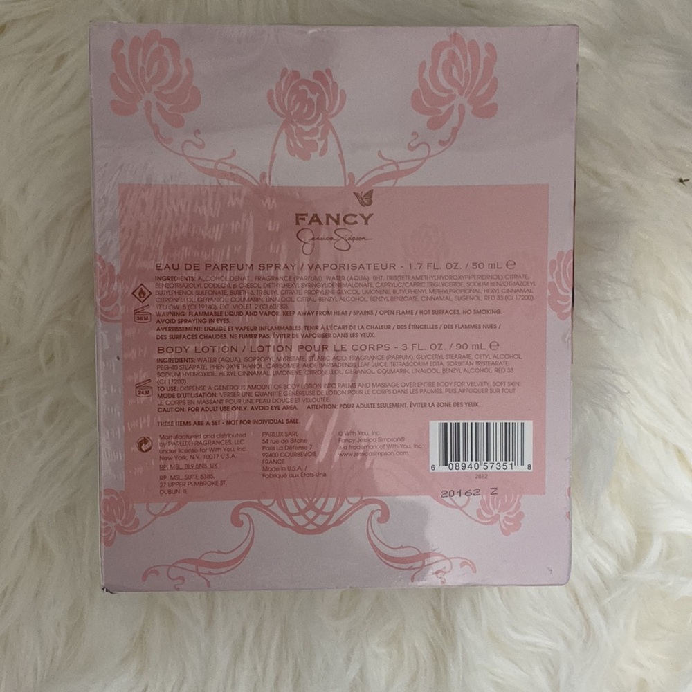 NWT Jessica Simpson fancy sexy limited edition lotion set - Picture 3 of 4